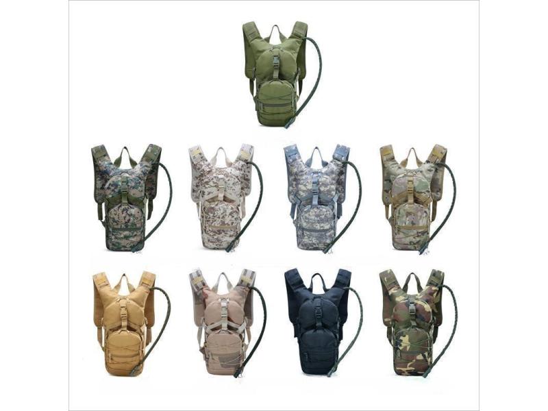 Military Tactical Hydration Pack Water Backpack with 3L Upgraded